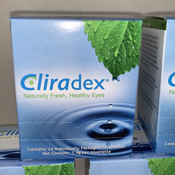 Cliradex Eyelid Towelette Eye Eyelash Eyelid Wipe - Picture 1 of 9